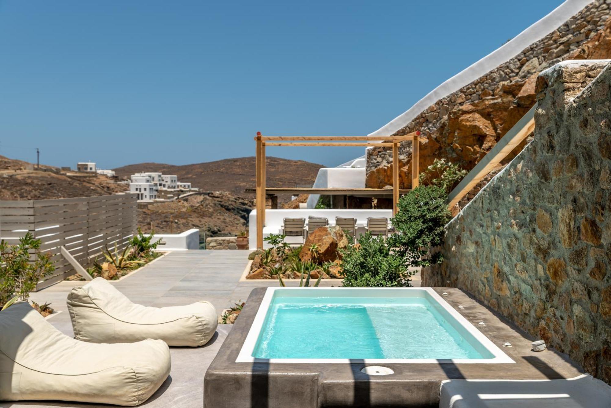 Miramare Suites Mykonos Merchia Beach Екстер'єр фото